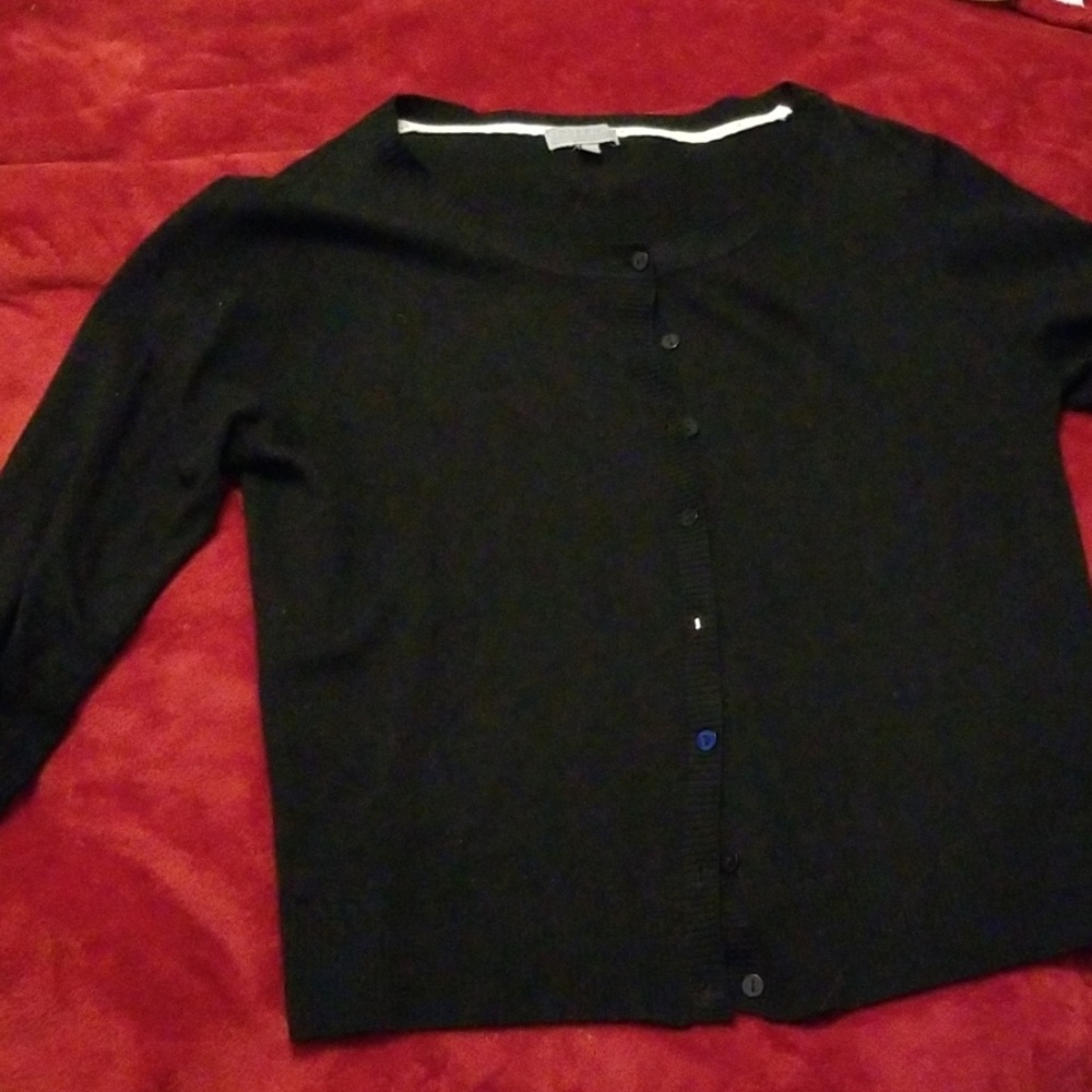 Button down sweater